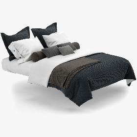 Photorealistic Bed 003